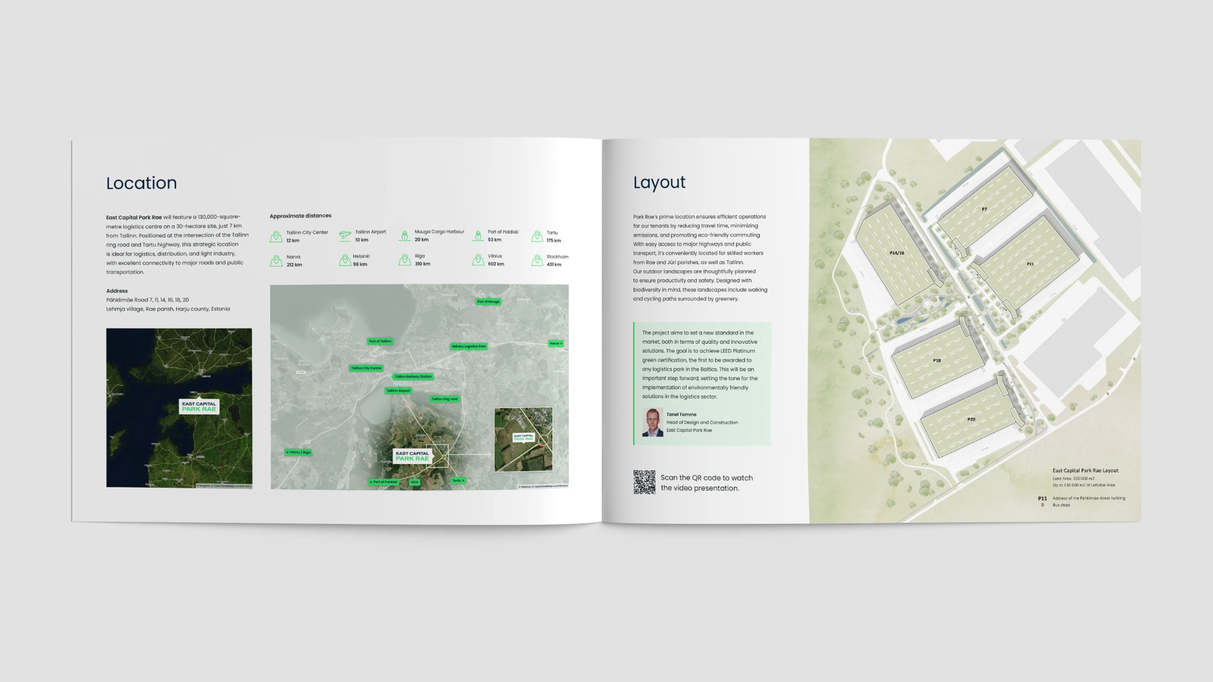 East Capital Park Rae brochure spread