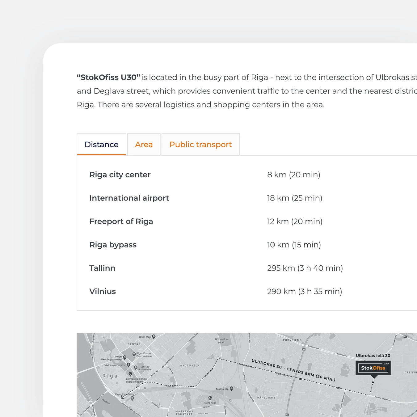 StokOfiss u30 website module detail